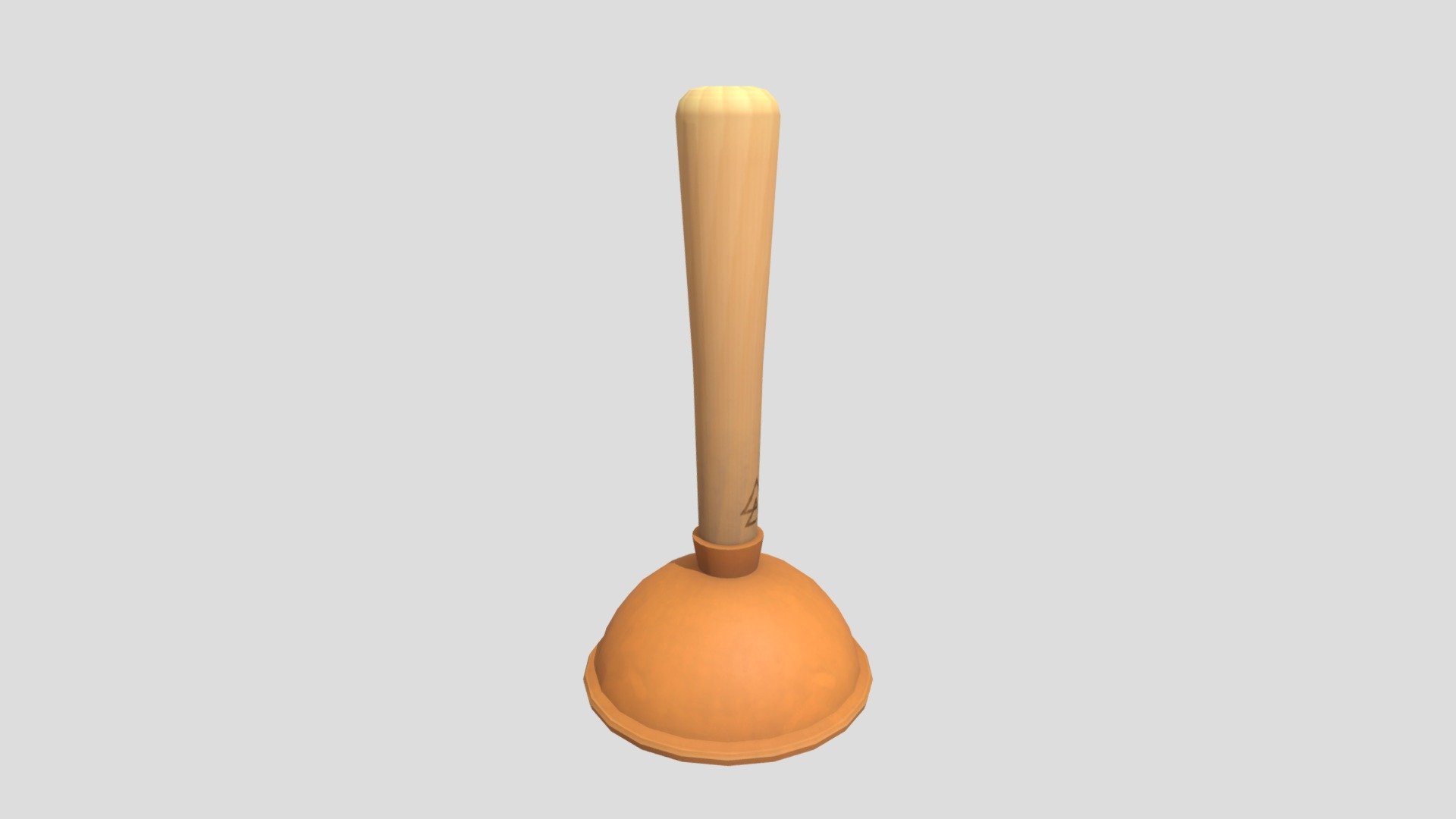 Stylized Plunger 3D model by Raikuns [a7855df] Sketchfab