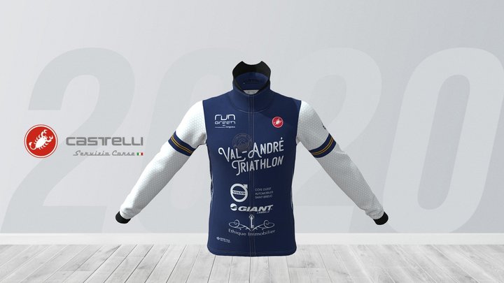 Val André 2020 - winter jacket 3D Model