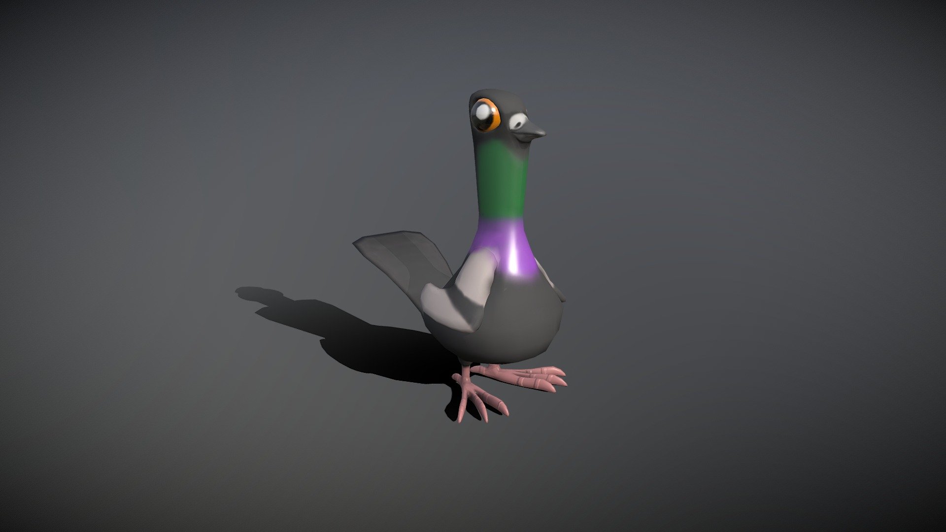 Dancing pigeon - Download Free 3D model by alzarac (@alzarac) [a78570e]