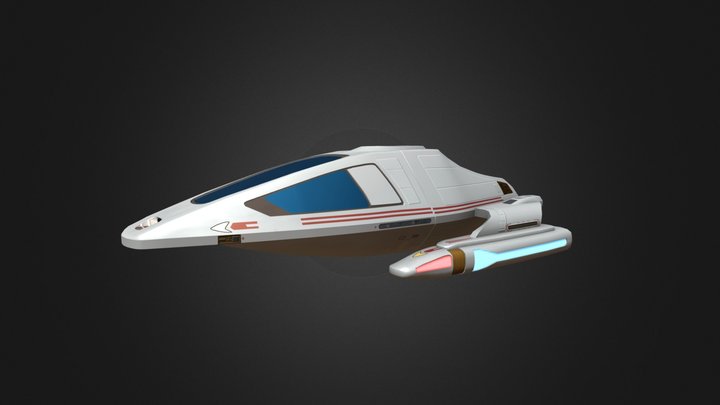 Star Trek - Type 9 shuttle 3D Model