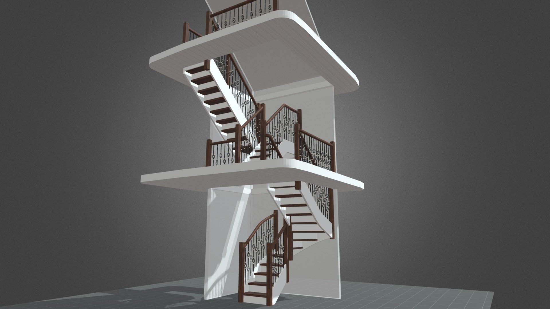 Razvan v2b - Download Free 3D model by Arek @ Vonka Stairs (@A.Vonka ...