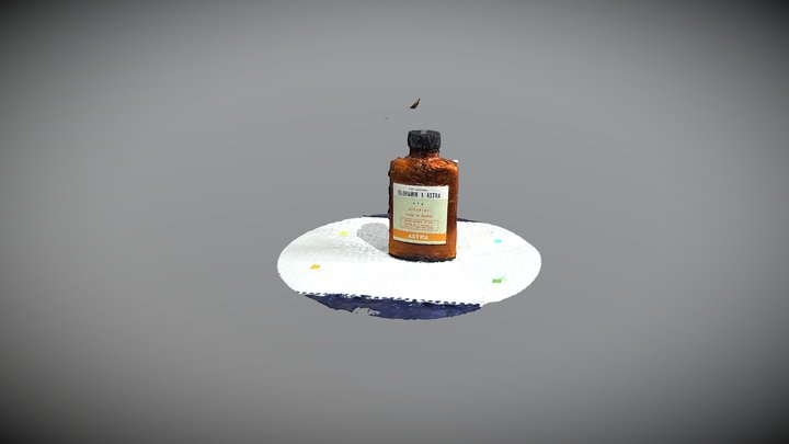 Kloraminflaska 3D Model