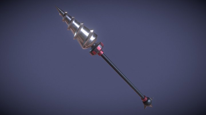 Disgaea Spear - Drill Emperor 3D Model