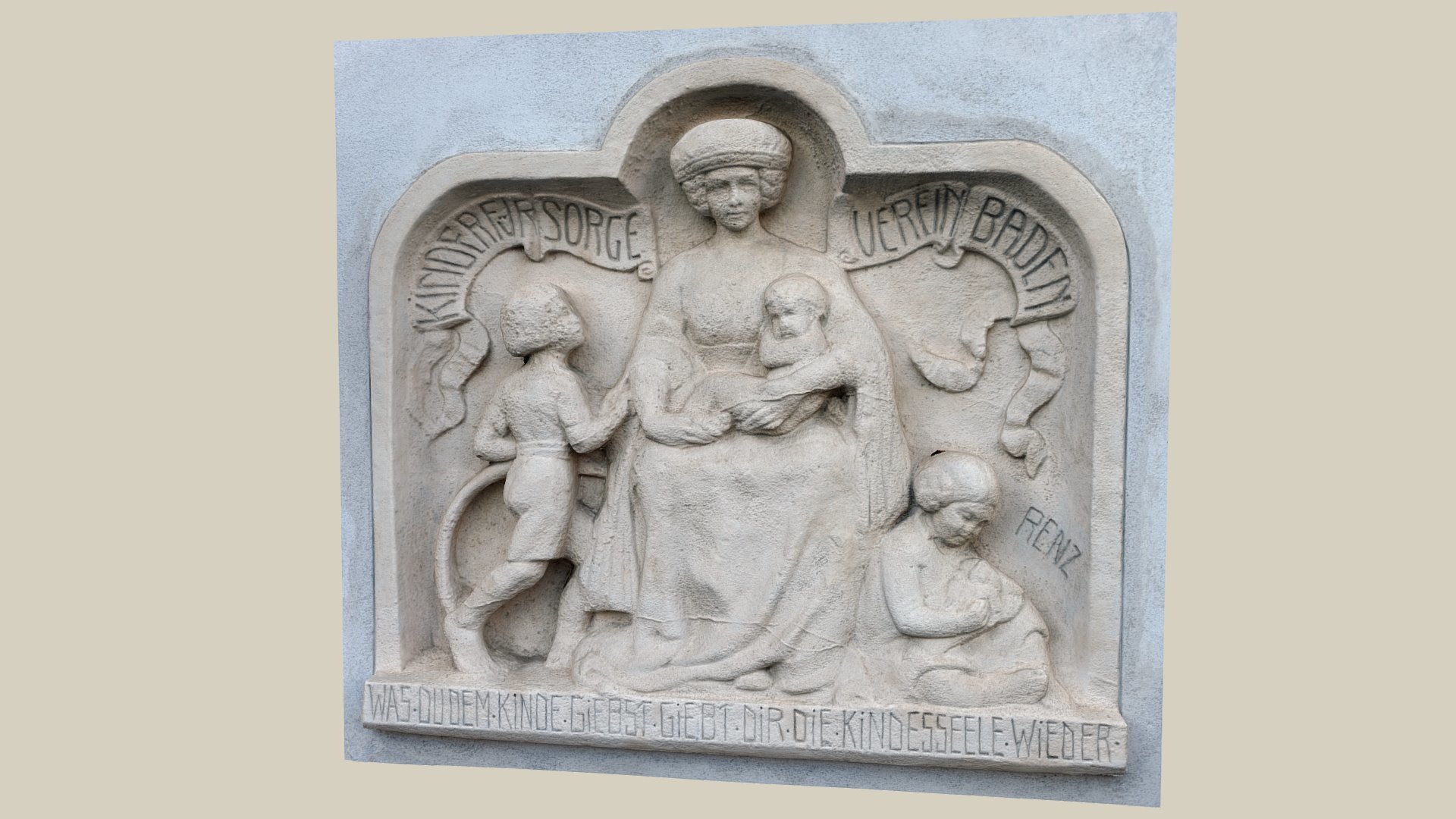 Relief — Sketchfab embed 3D viewer