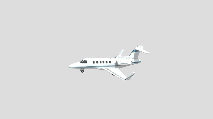 1990 Cessna Citation, Texture Detailed, Exterior 3D Model
