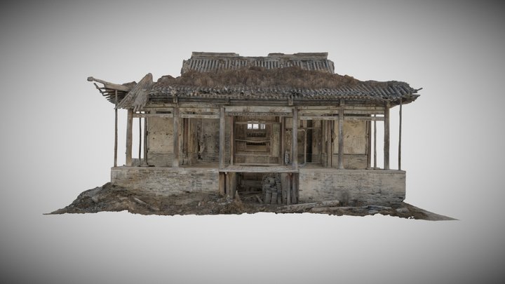Shanxi Site 020 - Temple of King Wuling of Zhao 3D Model