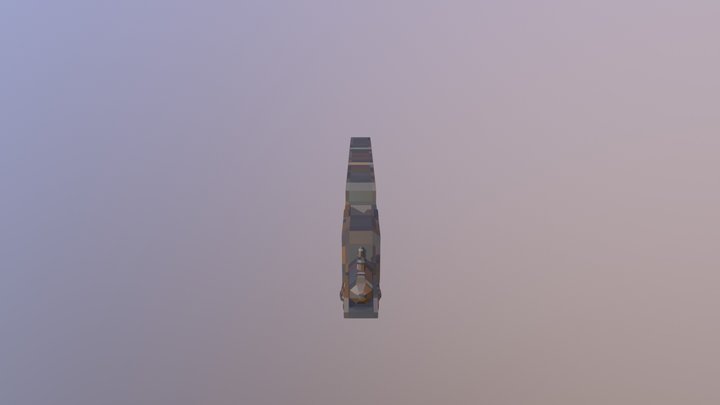 Trem 3D Model