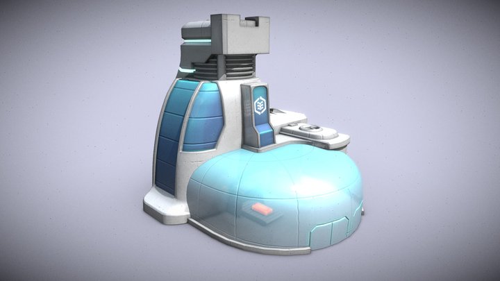 Steel Factory - Tech Faction | Version 3 3D Model