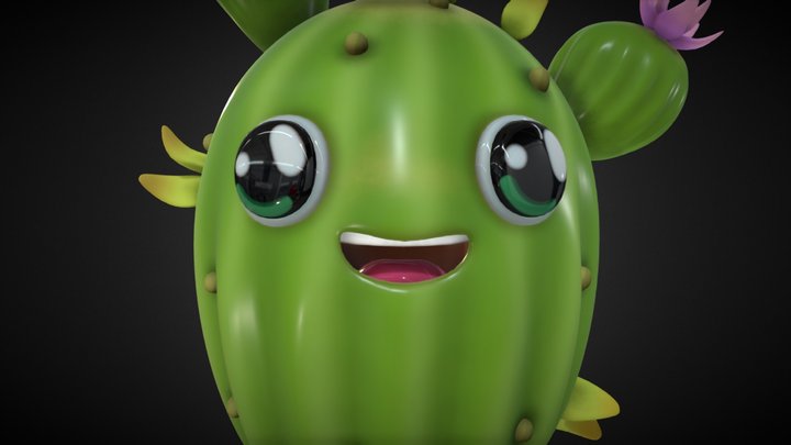Cactus_teri 3D Model