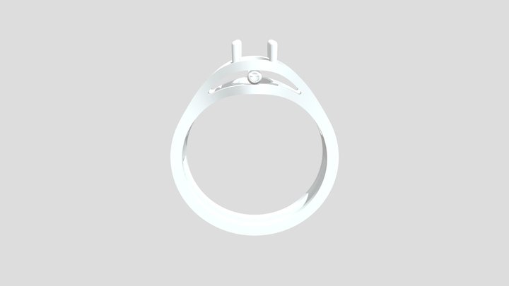 Ovel Ring 3D Model