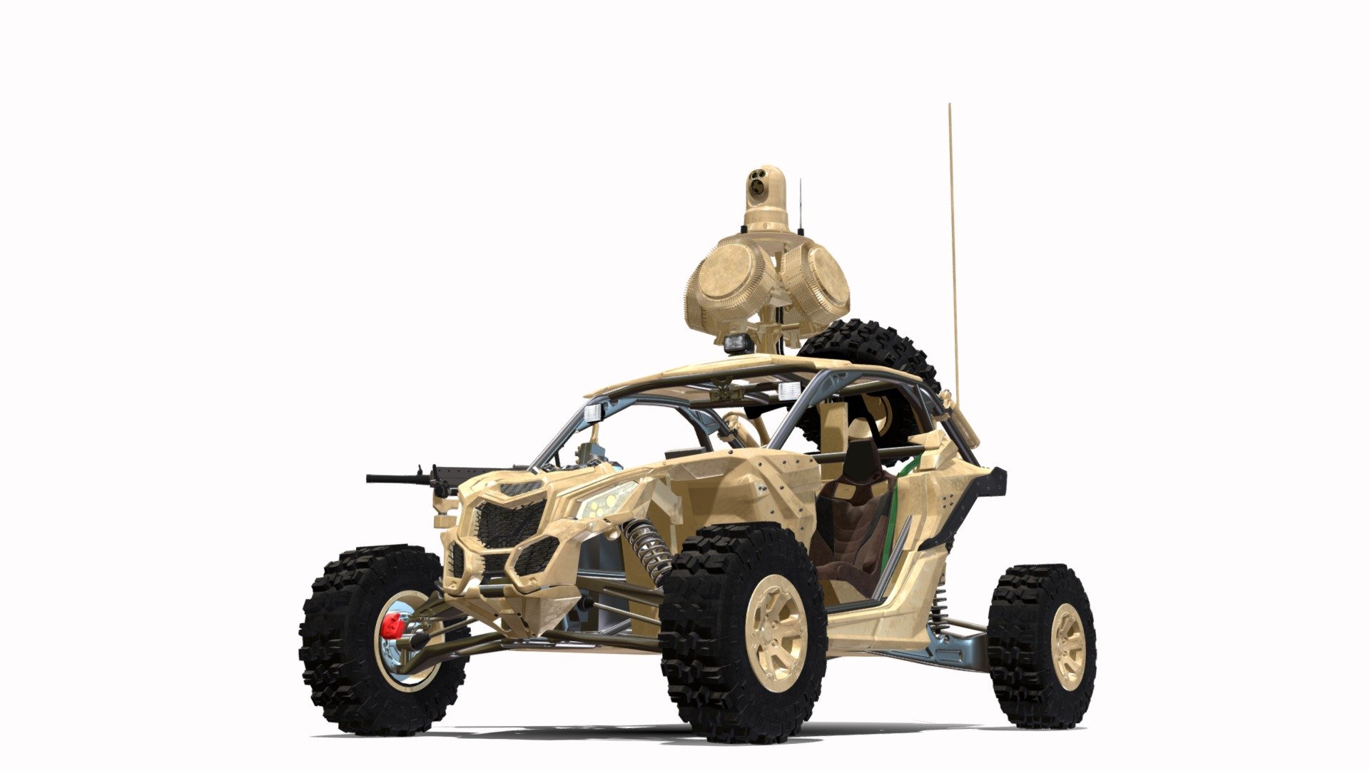 UTV 4X4 MILITARY - 3D model by LM3D (@lm9241221) [a78917f] - Sketchfab