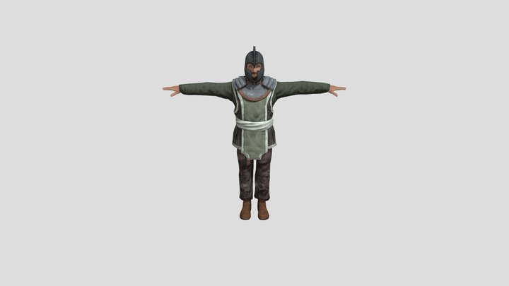Medieval Character sample 3D Model