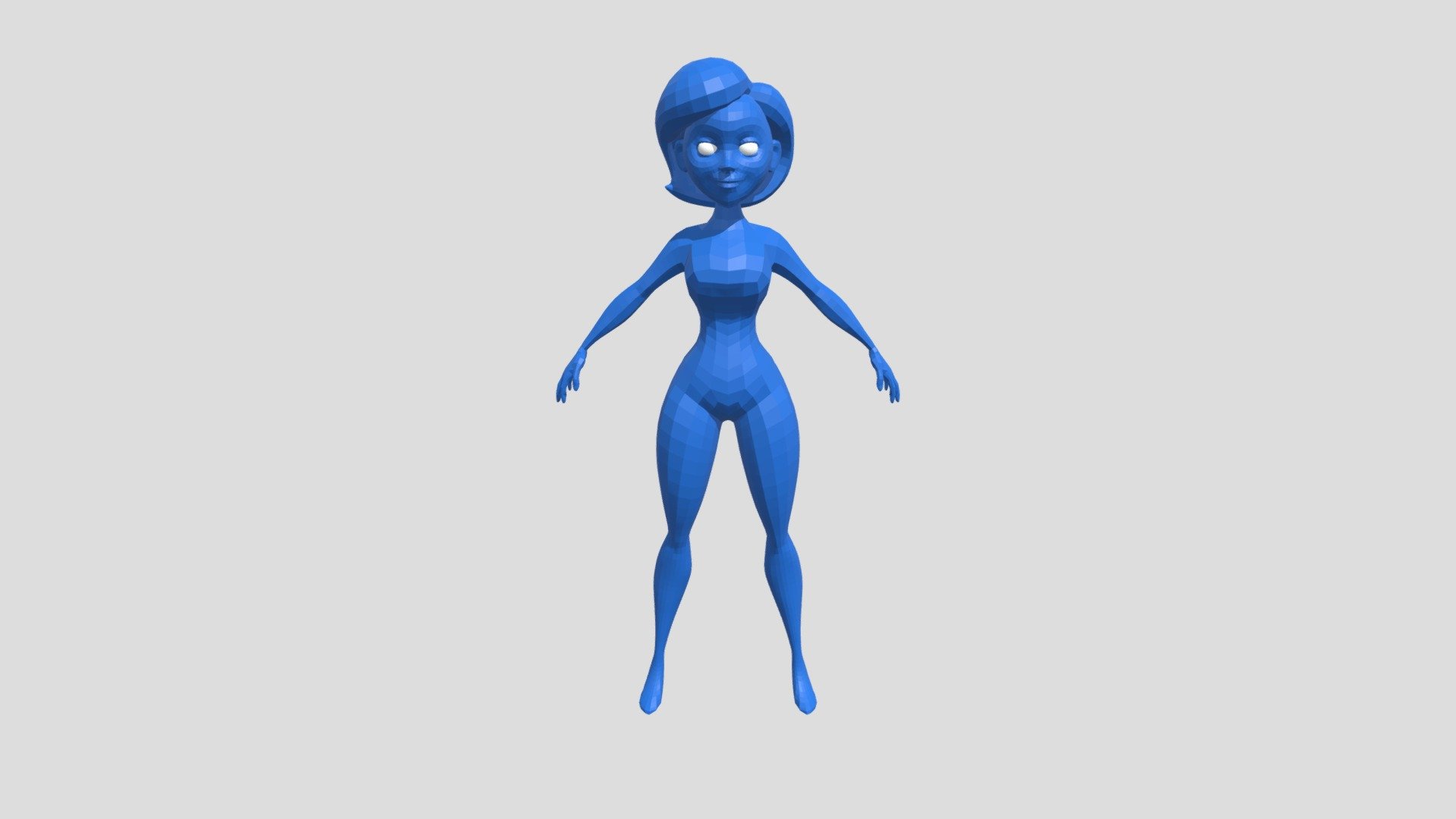 The Incredibles - Elastigirl Retopology - 3D model by Marcus Gama  (@marcus.gama) [a78a903]