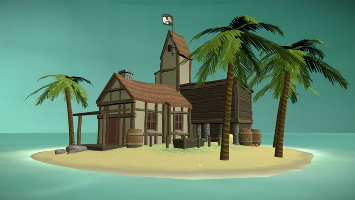 Pirate's Tavern 3D Model