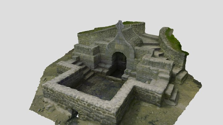 Fontaine de Saint-Cado 3D Model