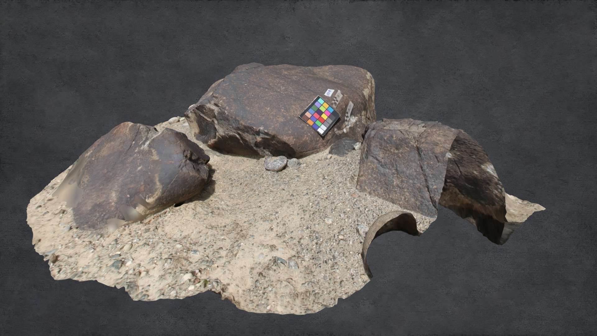 Rock Carving at Chilas-IX (Rock N19) - 3D model by cvlablums [a78b75d ...