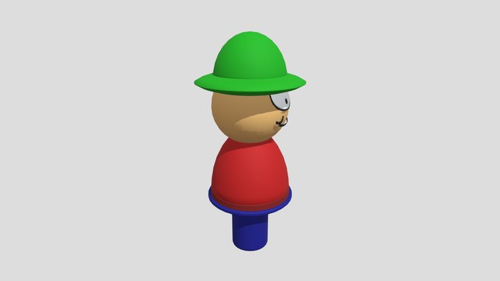 3D Bambi/Expunged [OBJ] 3D Model