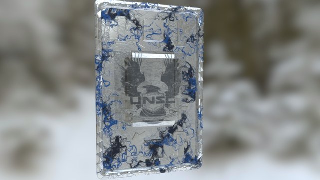 Halo Cardback test 3D Model