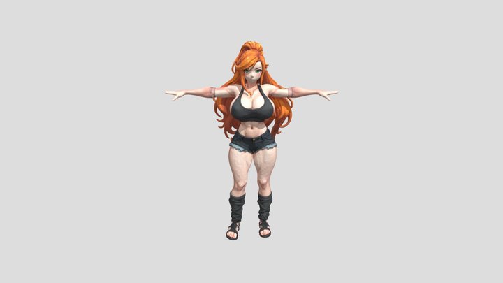 Fiery Confidence 3D Model