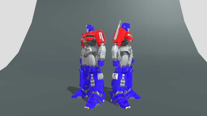Оптимус прайм или Optimus Prime 3D Model