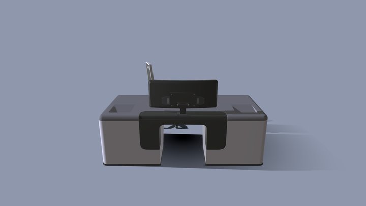 HW6 Work Place 3D Model