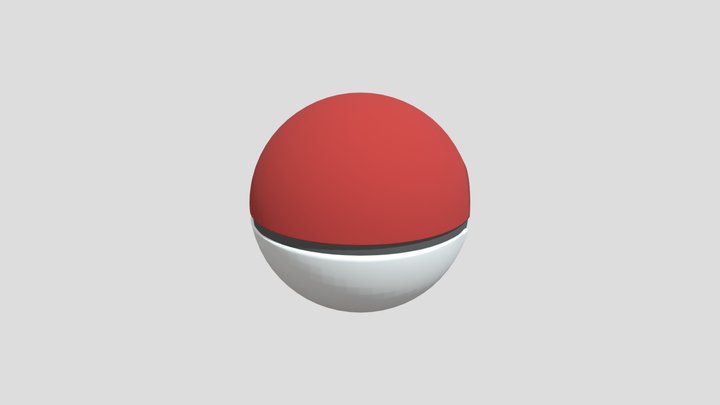 Ilustração editorial: renderização 3d de pokeball isolado em um fundo  branco. Pokeball é um equipamento para