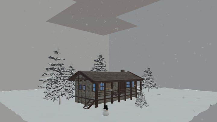 Cabin 3D Model