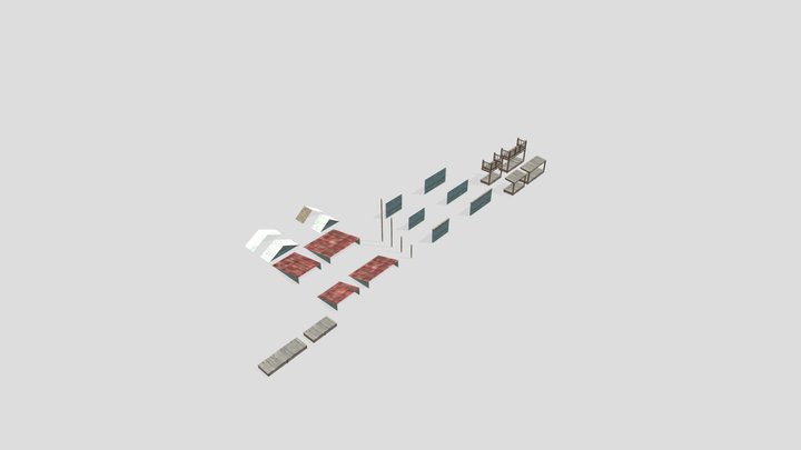 modular_town 3D Model