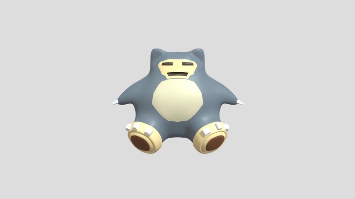 Snorlax 3D Model