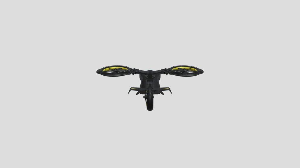 Atlanta Security Futuristic Helicopter