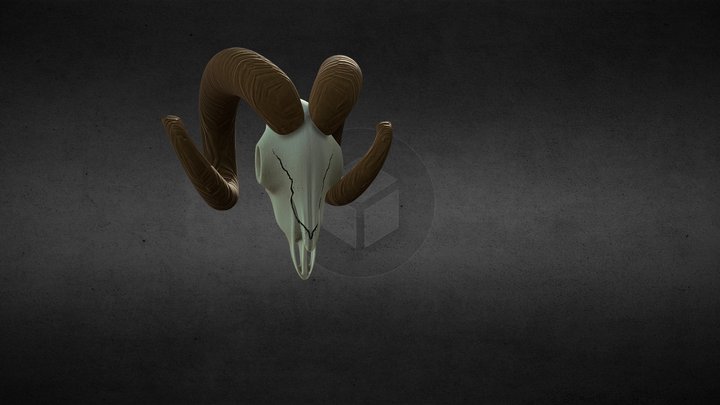 Ram_Skull 3D Model