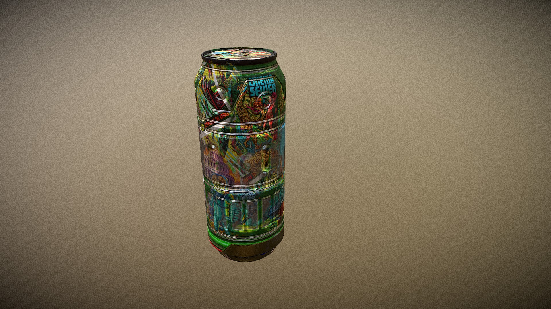 3D model Dark Angels V4 – Aliens do not die - This is a 3D model of the Dark Angels V4 - Aliens do not die. The 3D model is about a glass jar with colorful liquid.