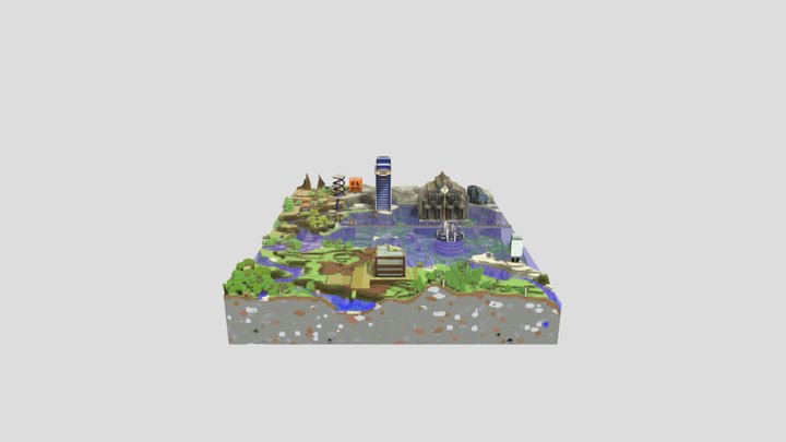 Old World 3D Model