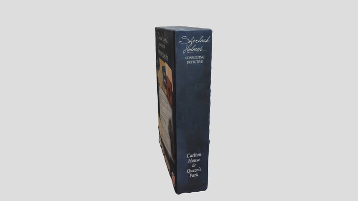 Sherlock Holmes Board Game 3D 3D Model