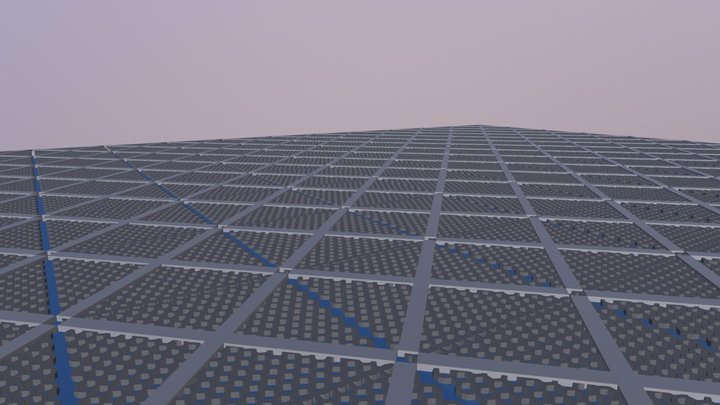 Factory FloorMM2 3D Model