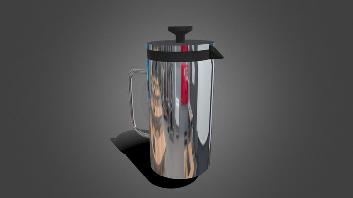 BODUM Chambord French Press Coffee Maker 3d model