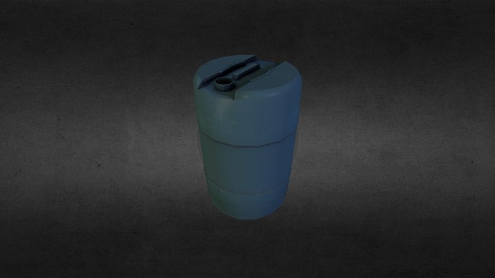 Water BARREL 3D Model