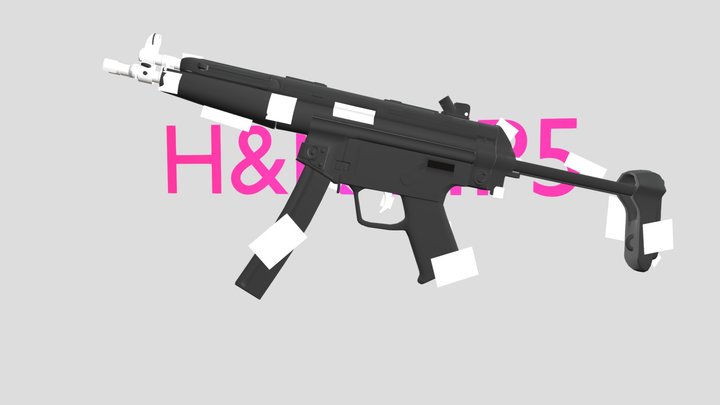 Mp5 3D Model