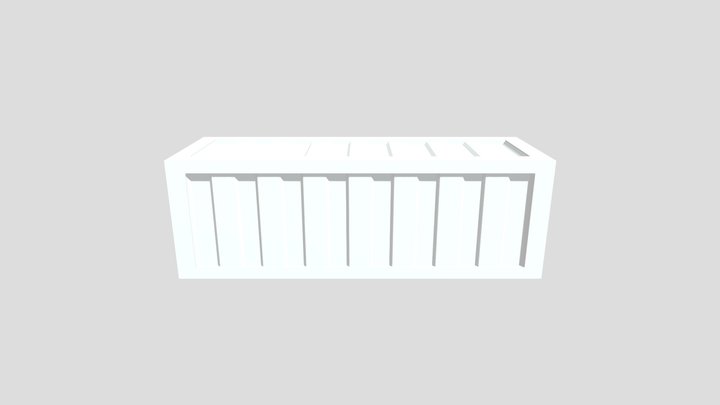 Shipping Container 3D Model