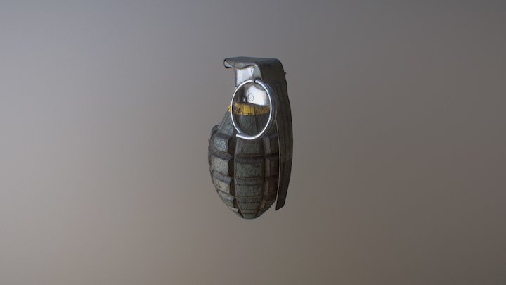 Grenade 3D Model