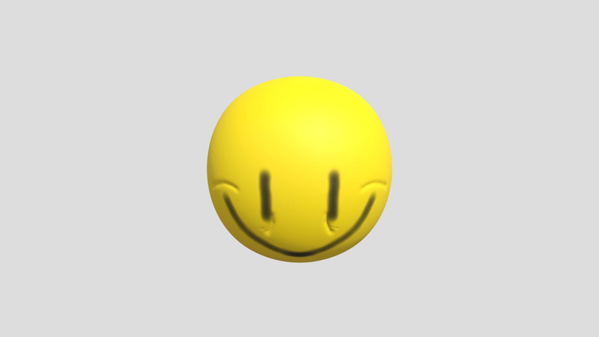 A Scary Smiley - 3D model by dno (@dnomanmz) [a798e4d] - Sketchfab