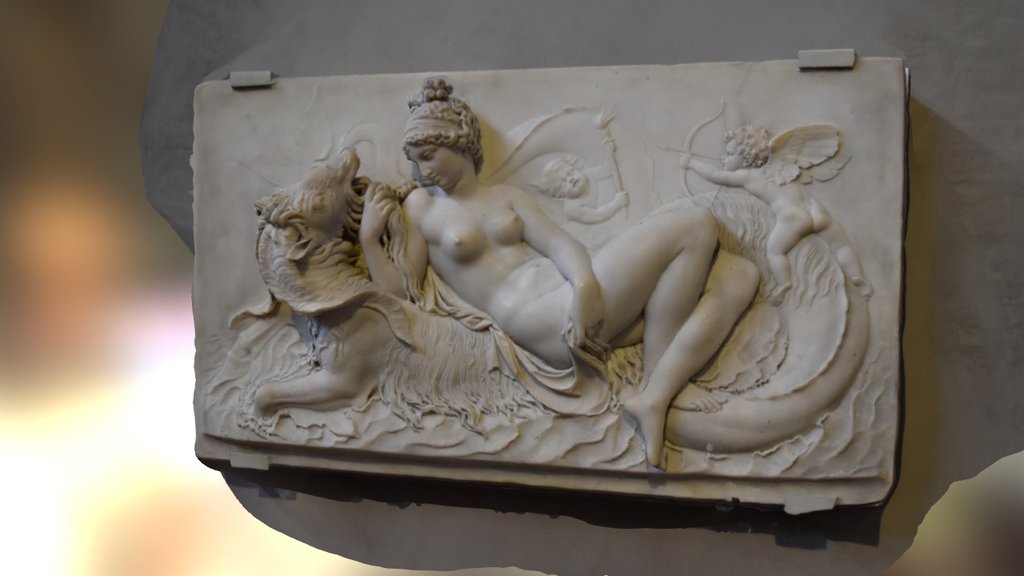 Wall Carving at Getty