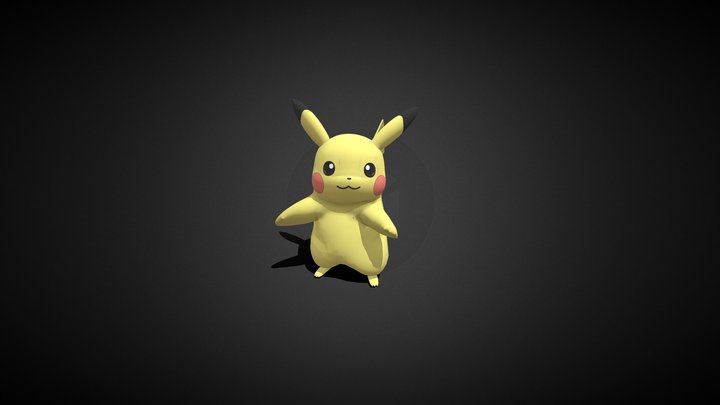 Pokemon - Pikachu 3D Model