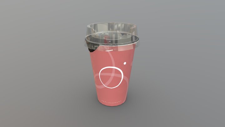 weltfern Coffee Cup for VR and AR 3D Model