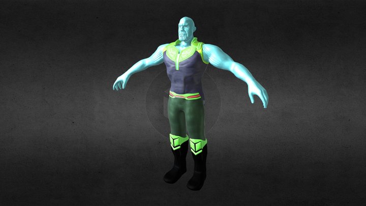 Thanos 3D Model