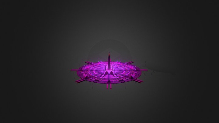 Komogon Obelisk (Aliens from Andromeda) 3D Model