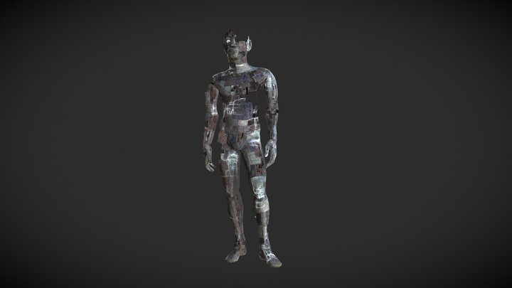 Metal Titan 3D Model