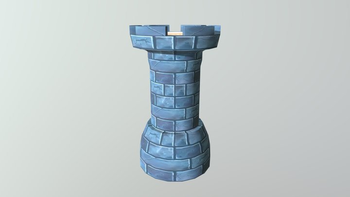 Torre Lowpoly / Tower Lowpoly 3D Model