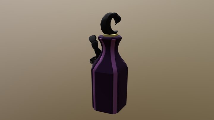 SCORPION BOTTLE 3D Model