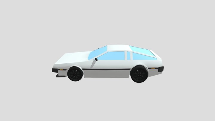 delorean 3D Model